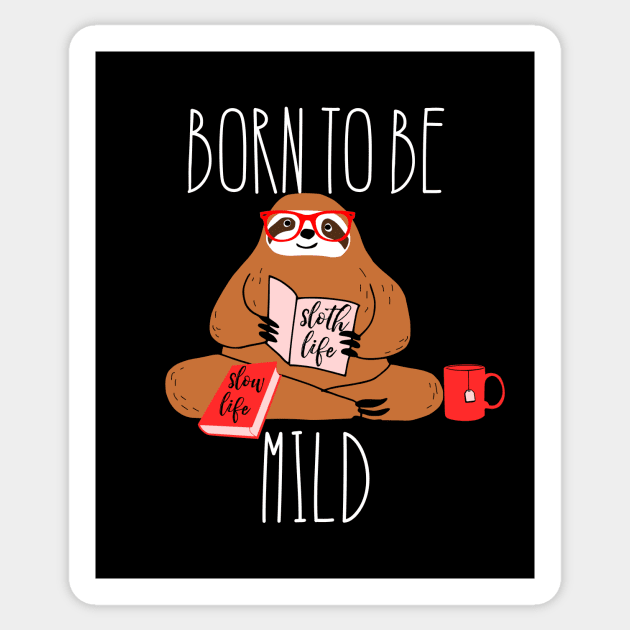 Cute Sloth Sticker by kapotka